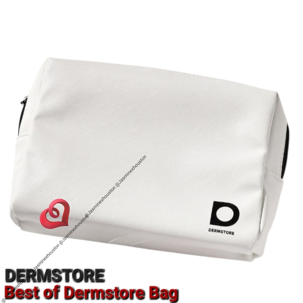 🎉2•$13/3•$18🎉 DERMSTORE Best Of Dermstore Cosmetic White Pouch